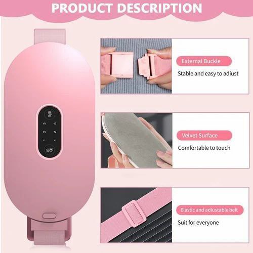 Electric Menstrual Heating Period Cramp Massager