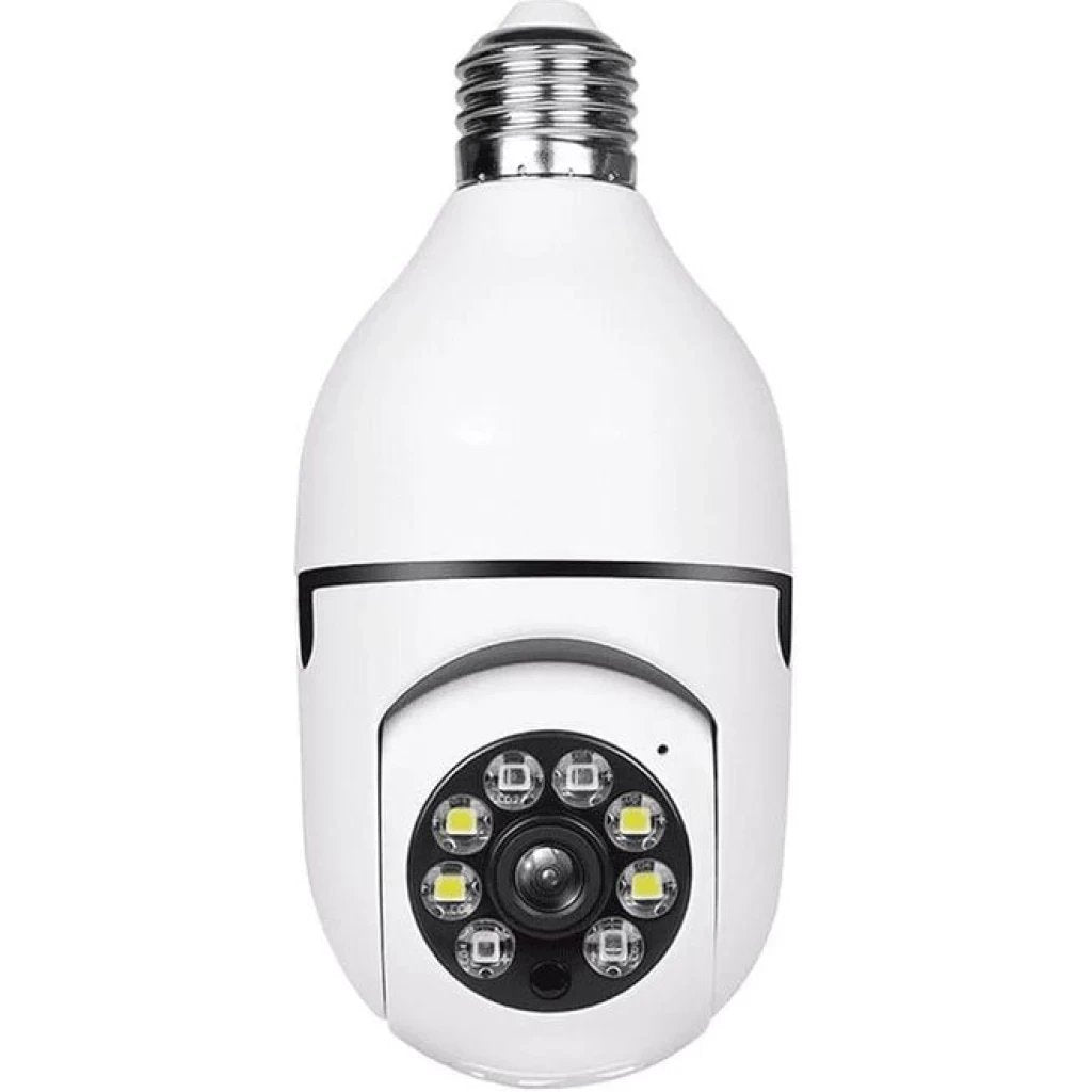 360° Rotating Smart Bulb Security Camera