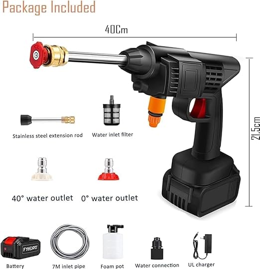 48V Rechargeable High Pressure Washer
