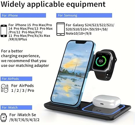 3 in 1 Wireless Charger