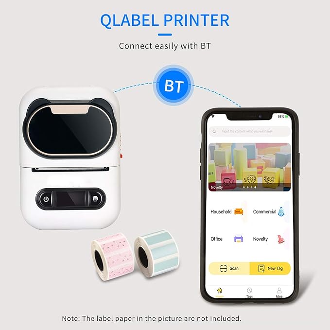 Portable Bluetooth Printer