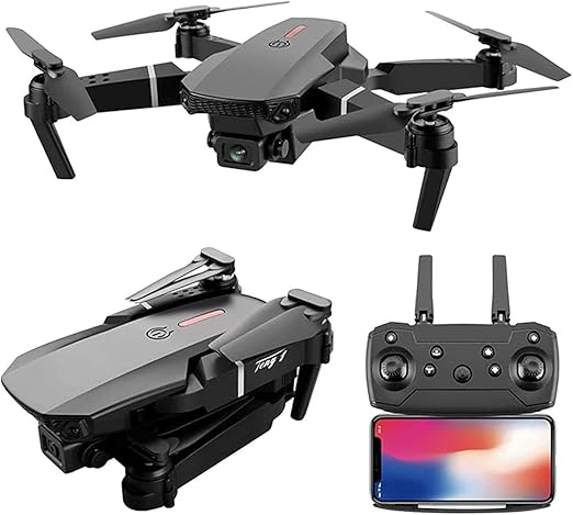 E88 Dual Camera Foldable Drone Pro