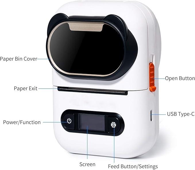 Portable Bluetooth Printer