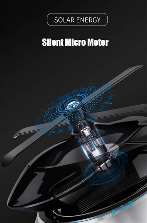Solar Helicopter Air Freshener