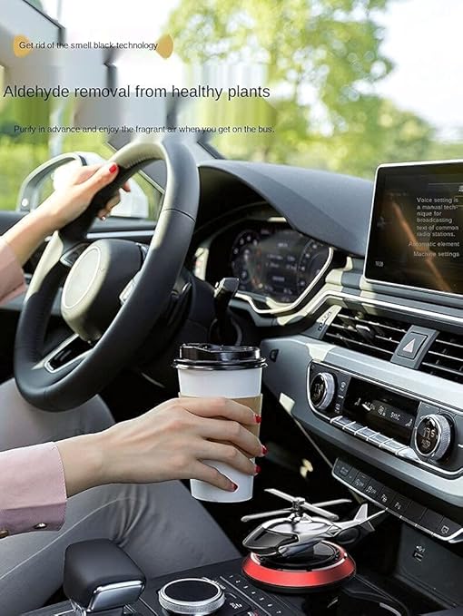 Solar Helicopter Air Freshener