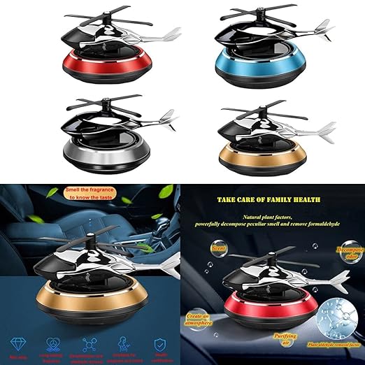Solar Helicopter Air Freshener