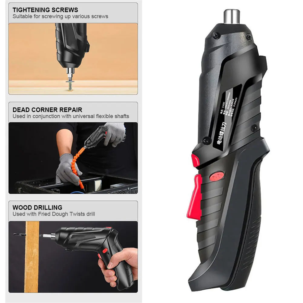 Portable Screwdriver Hand Drill