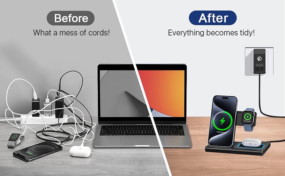 3 in 1 Wireless Charger