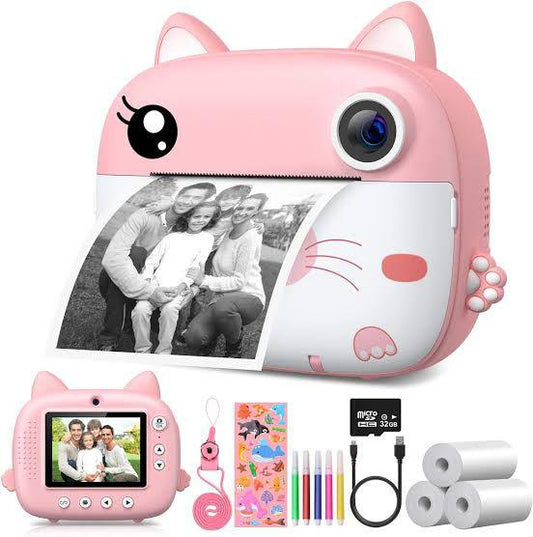 2.5K Digital Video Instant Print Camera for Kids