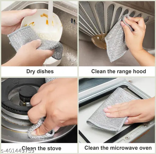 Multipurpose Wire Dishwashing Scrubber