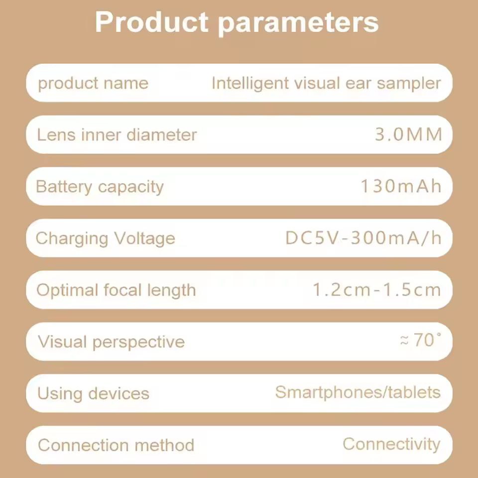 Earwax cleaner with camera