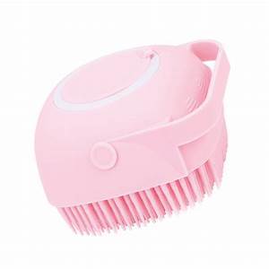 Silicone Body Scrubber with Shower Gel Dispenser